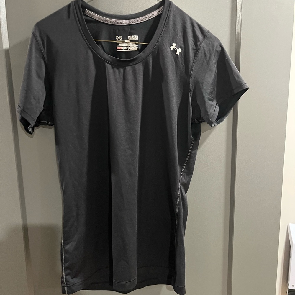 Under Armour Charcoal HeatGear Tee